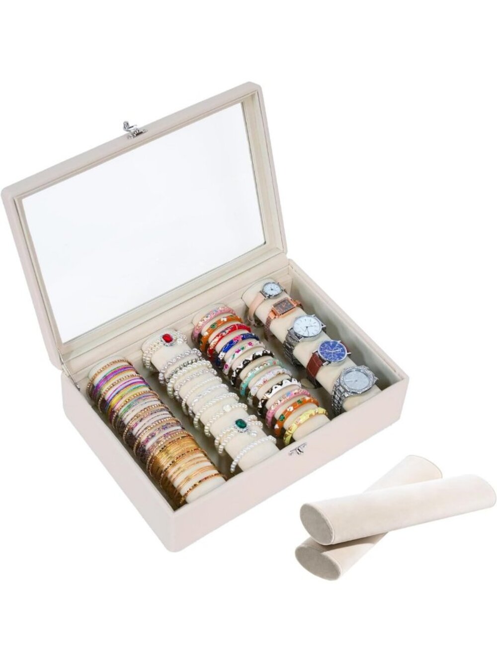 Stylish Bracelet Holder Rods for Bangles - Jewelry Box Organizer Display